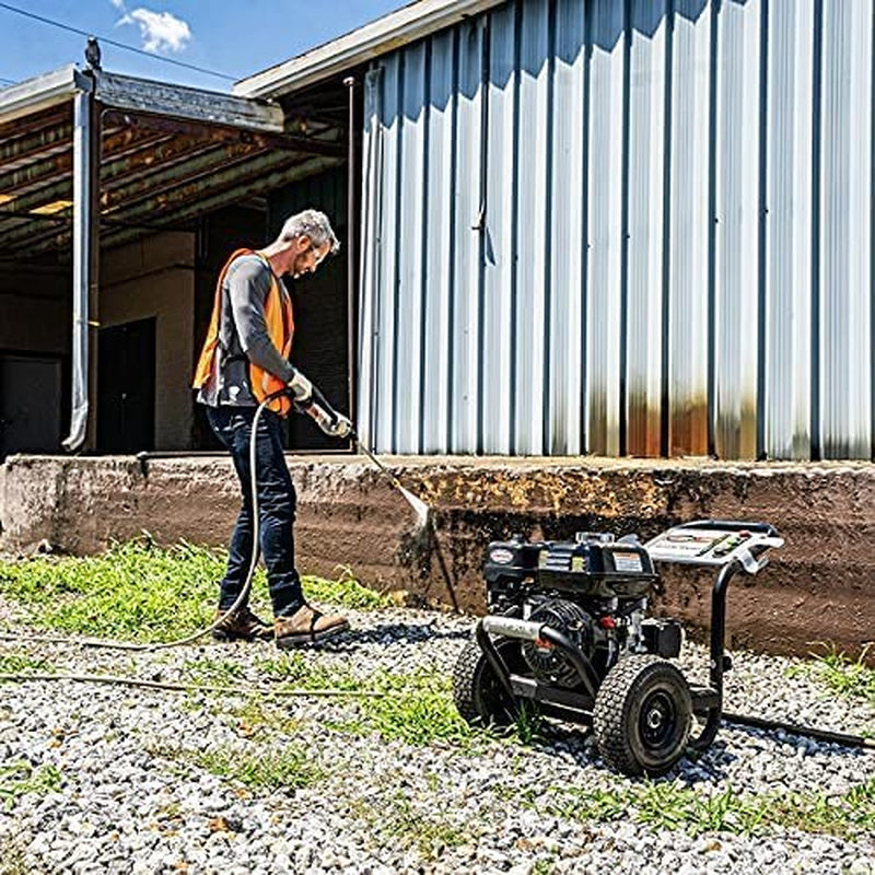 Cleaning PS3228 Powershot 3300 PSI Gas Pressure Washer, 2.5 GPM, Honda GX200 Engine, Includes Spray Gun and Extension Wand, 5 QC Nozzle Tips, 5/16-Inch X 25-Foot Morflex Hose