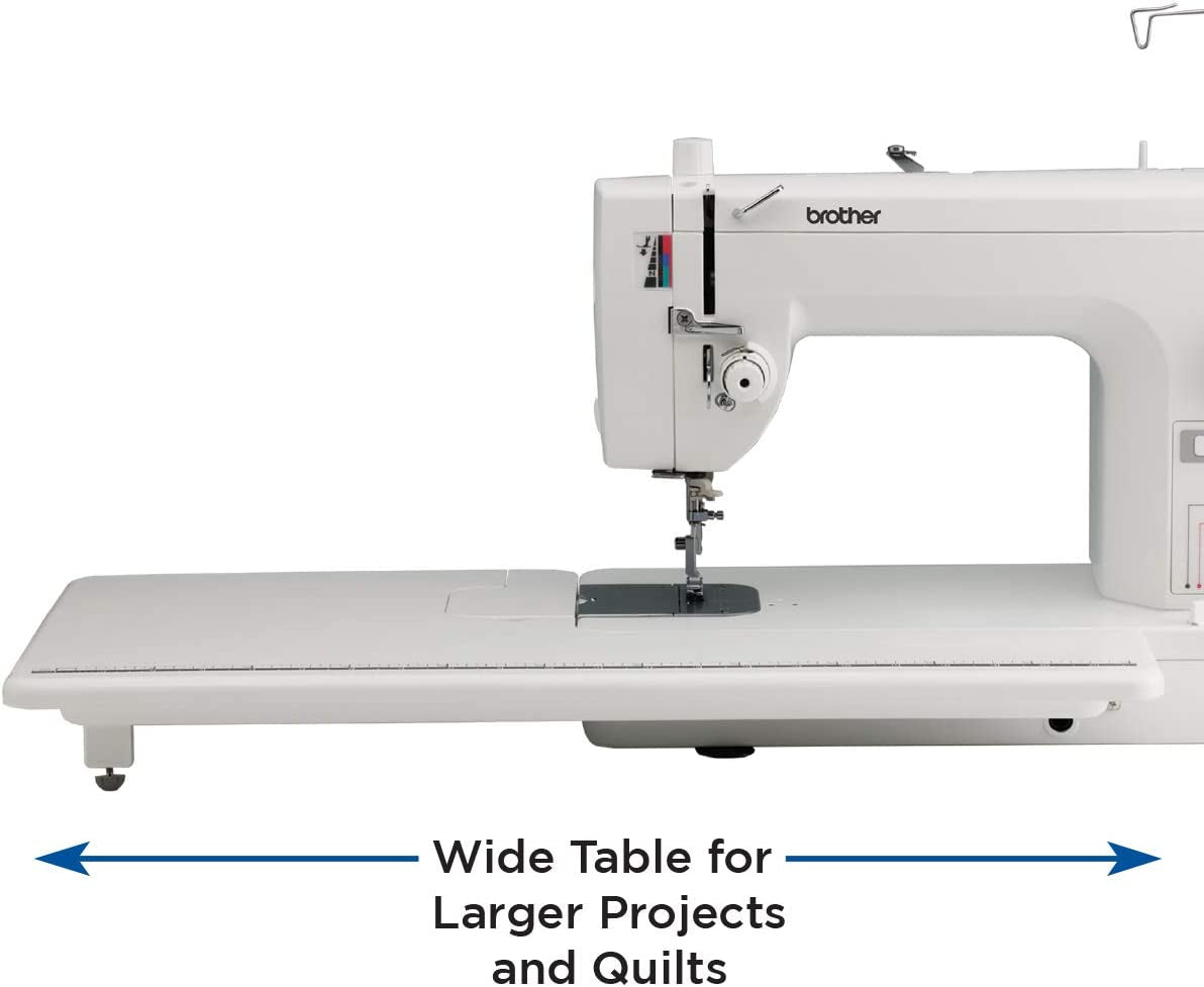 Sewing and Quilting Machine, PQ1500SL, up to 1,500 Stitches per Minute, Wide Table, 7 Included Sewing Feet