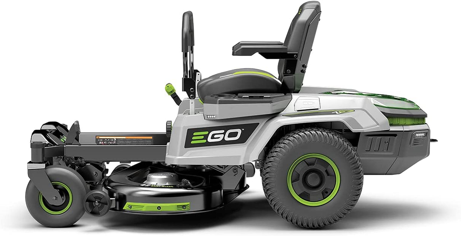 POWER+ZT4205S 42-Inch 56-Volt Lithium-Ion Cordless Z6 Zero Turn Riding Mower with (4) 10.0Ah Batteries and Charger Included