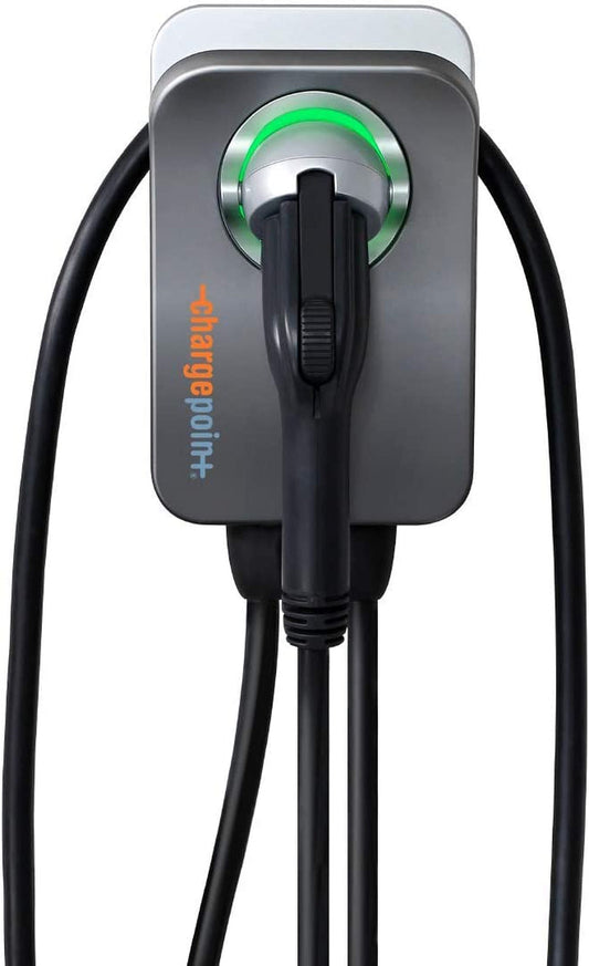 Home Flex Electric Vehicle (EV) Charger, 16 to 50 Amp, 240V, Level 2 Wifi Enabled EVSE, UL Listed, ENERGY STAR, NEMA 14-50 Plug or Hardwired, Indoor / Outdoor, 23-Foot Cable , Black