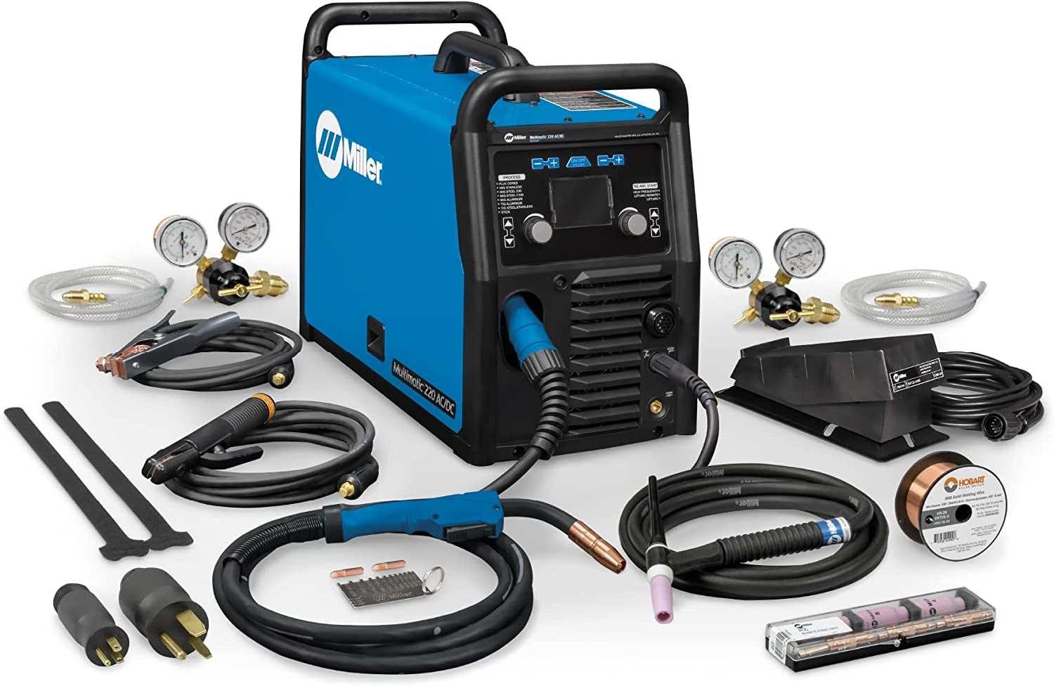 Miller Multimatic 220 AC/DC Multiprocess Welder, for 120/240-Volt Power Sources