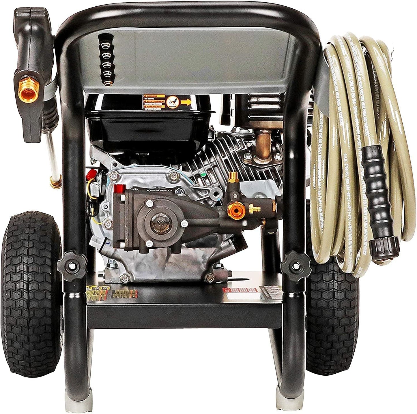 Cleaning PS3228 Powershot 3300 PSI Gas Pressure Washer, 2.5 GPM, Honda GX200 Engine, Includes Spray Gun and Extension Wand, 5 QC Nozzle Tips, 5/16-Inch X 25-Foot Morflex Hose