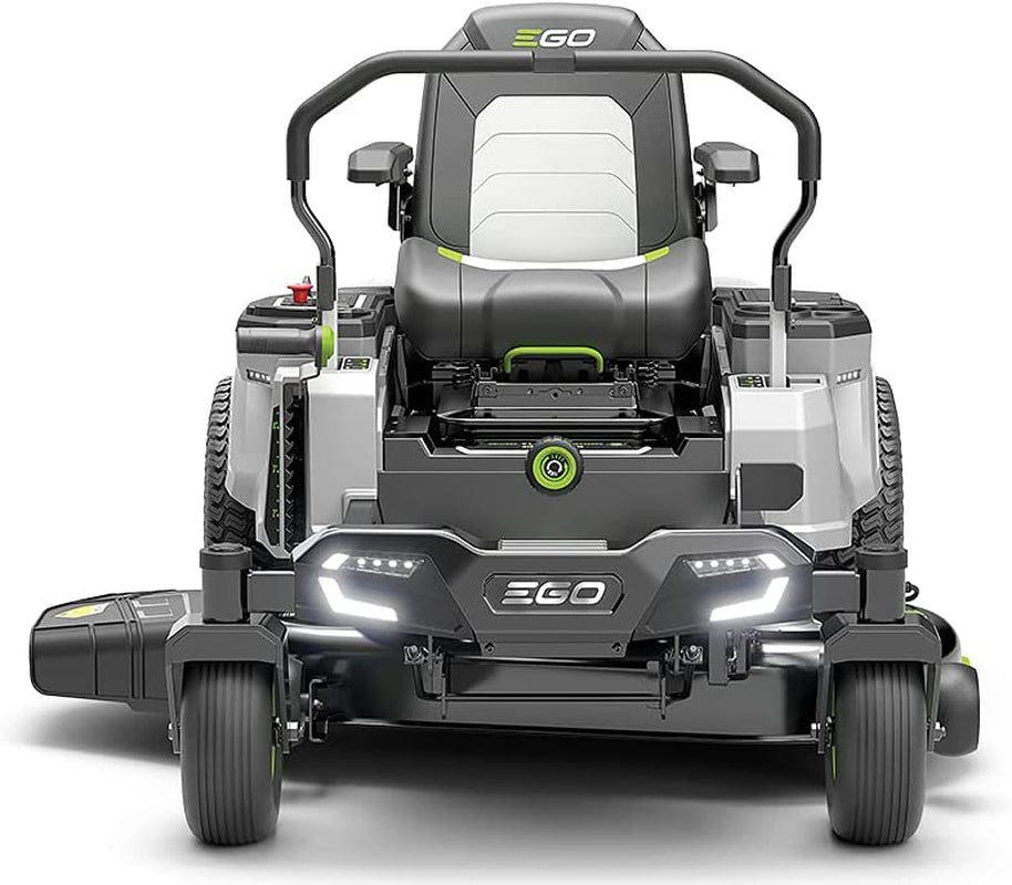 POWER+ZT4205S 42-Inch 56-Volt Lithium-Ion Cordless Z6 Zero Turn Riding Mower with (4) 10.0Ah Batteries and Charger Included