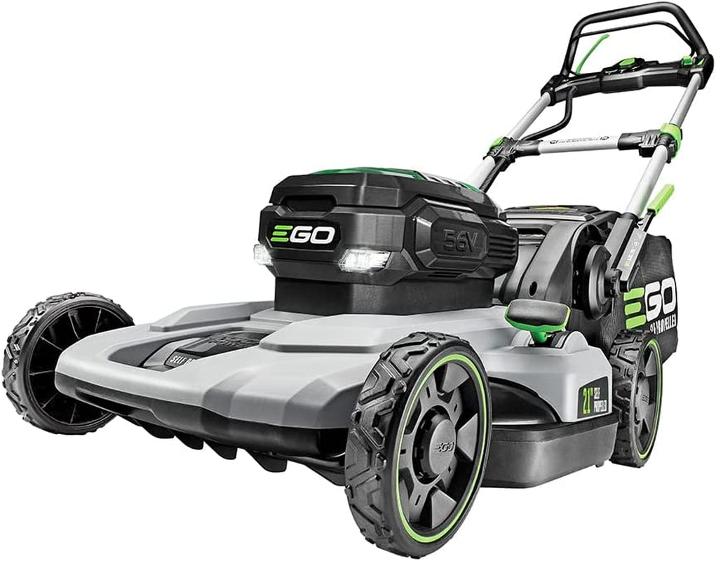 LM2142SP 21-Inch 56-Volt Lithium-Ion Cordless Electric Dual-Port Walk behind Self Propelled Lawn Mower with Two 5.0 Ah Batteries & Charger Included