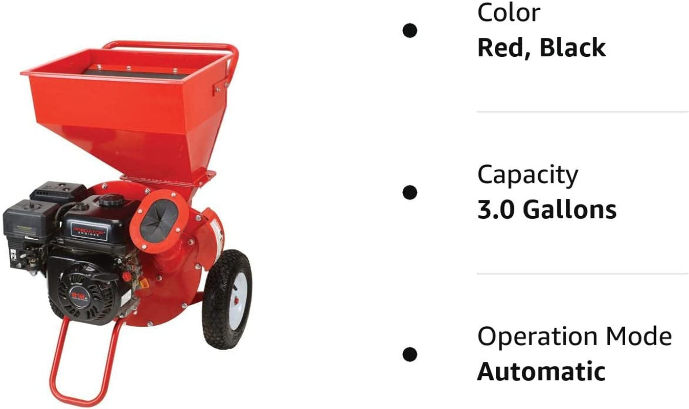 6.5 HP (212Cc) Chipper Shredder