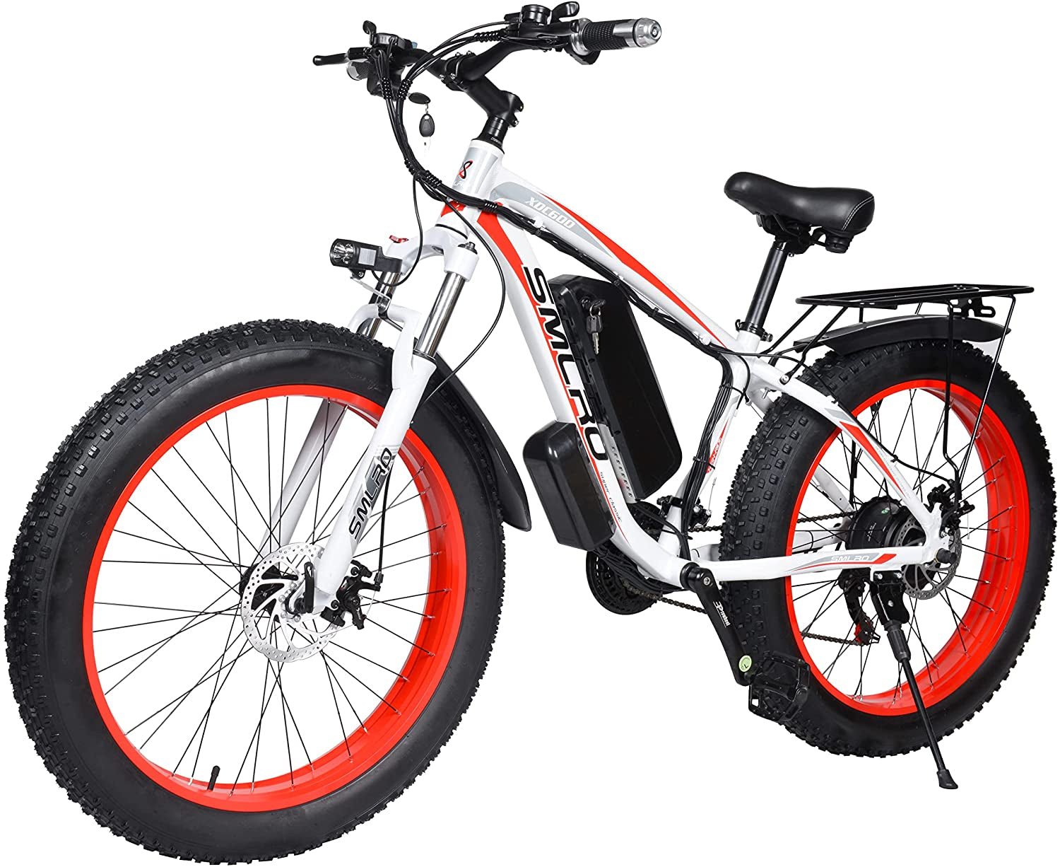 Yinzhiboo Electric Bike E-Bike Fat Tire Electric Bicycle 26" 4.0 Adults Ebike 1000W Removable 48V/13AH Battery Shimano 21-Speed Shifting for Trail Riding/Excursion/Commute UL and GCC Certified