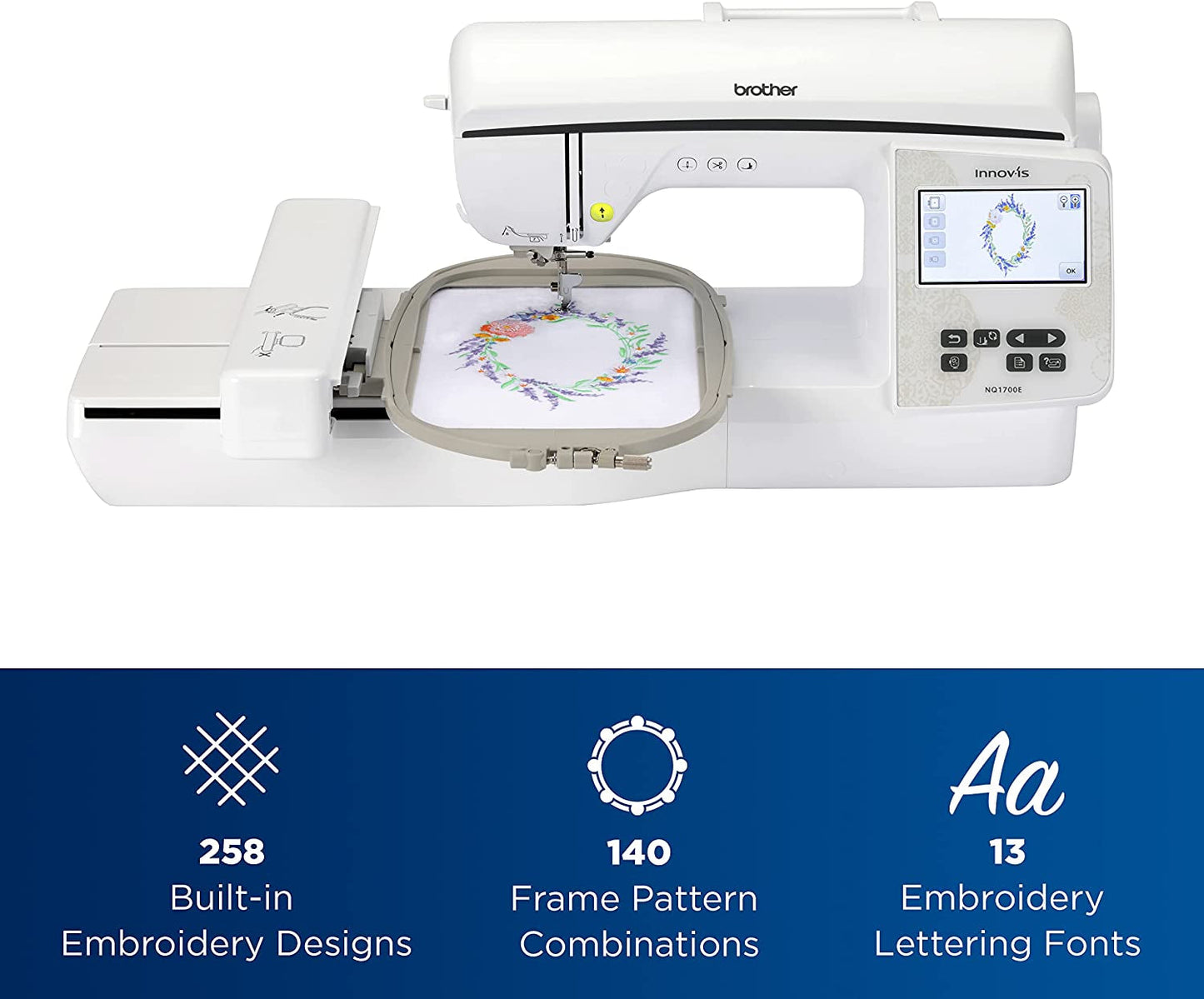 Inno-Vis NQ1700E Embroidery Machine