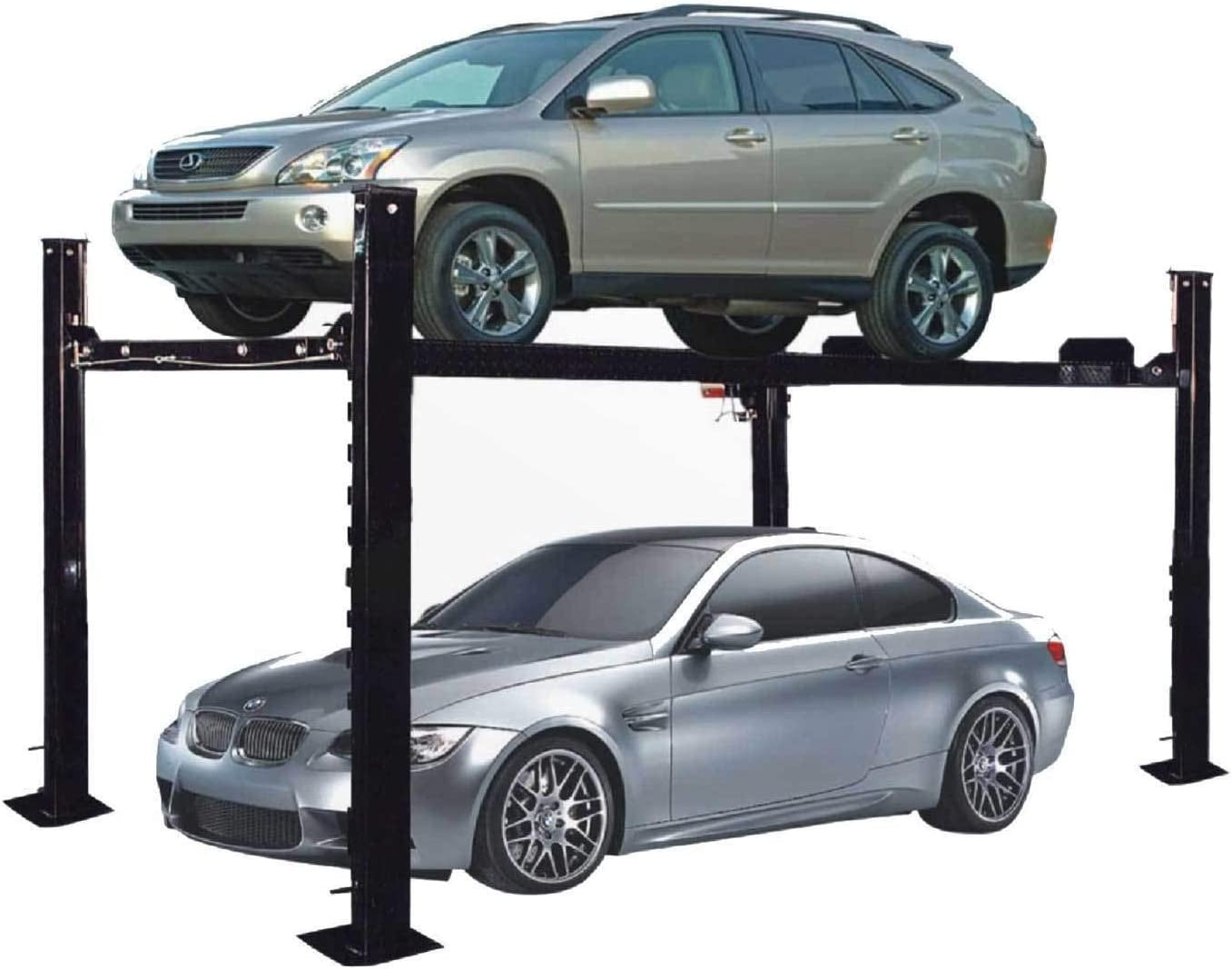 PP-8S 8000 LB 4-Post Heavy Duty Portable Storage Car Lift Auto Hoist