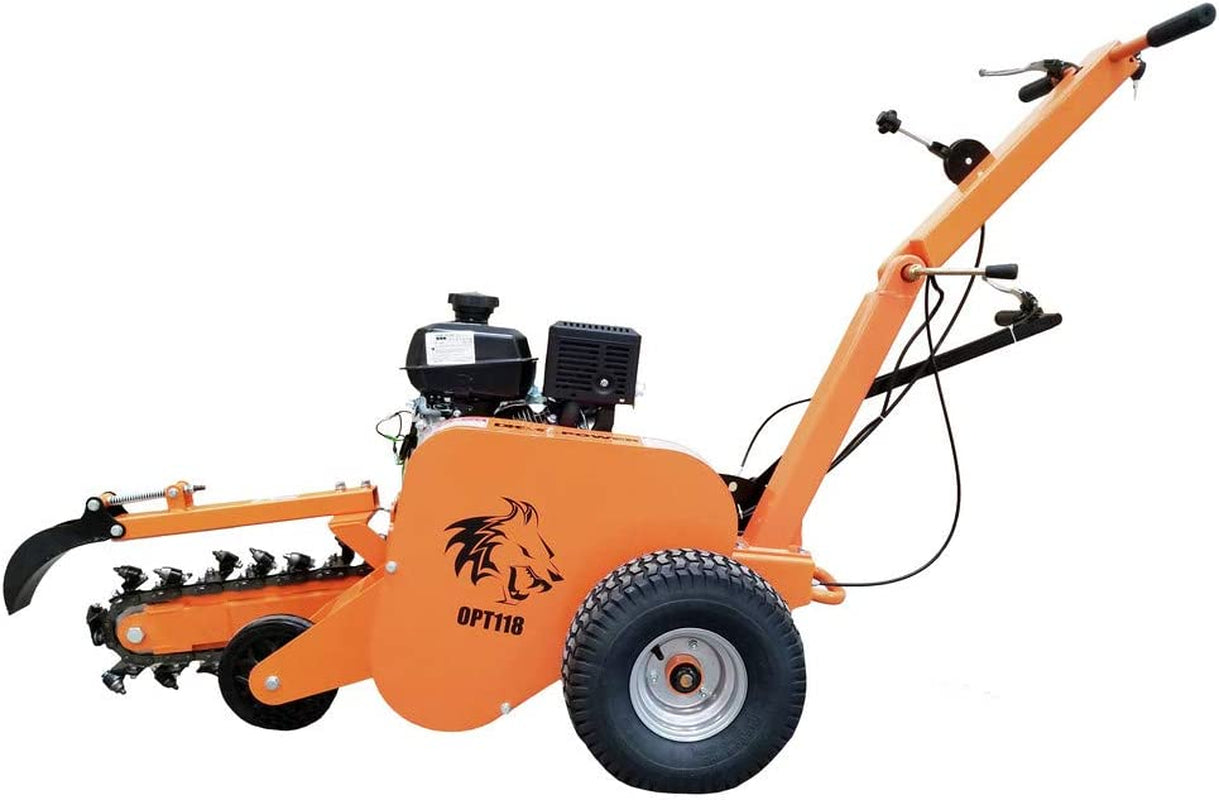 Detail K2 OPT118 18 In. 7 HP Trencher with KOHLER CH270 Command PRO Commercial Gas Engine