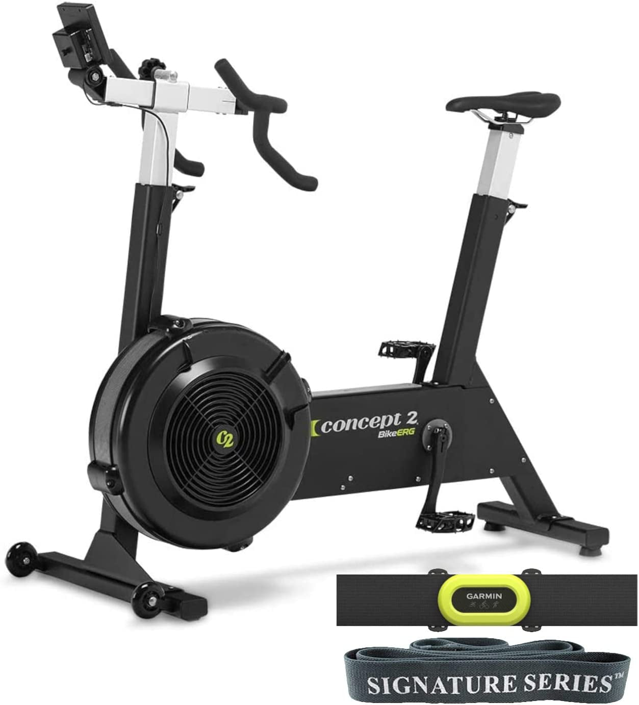 Concept2 Bikeerg Exercise Bike W/ Garmin Hrm-Dual