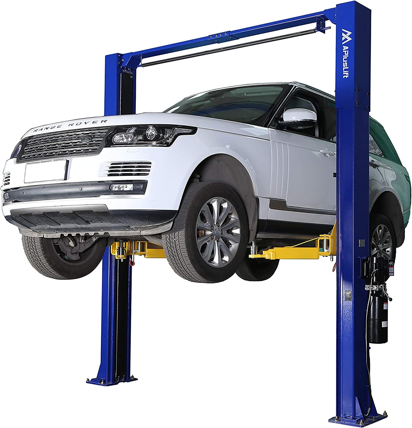 Apluslift HW-10KOH 10,000LB Two Post Overhead Auto Hoist Clear Floor Car Lift with Combo (Symmetric and Asymmetric) Arms/Industry Leading 3 Year Parts Warranty