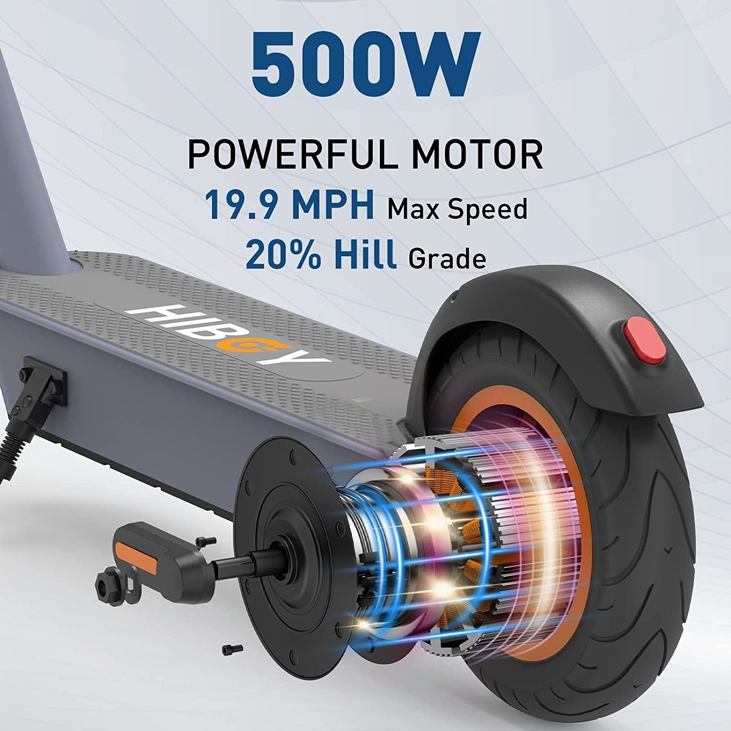 Hiboy S2 Pro/S2 MAX Electric Scooter, 500W Motor, 10" Tires, 25/40.4 Miles Range, 19 Mph Folding Commuter Electric Scooter for Adults (Optional Seat)