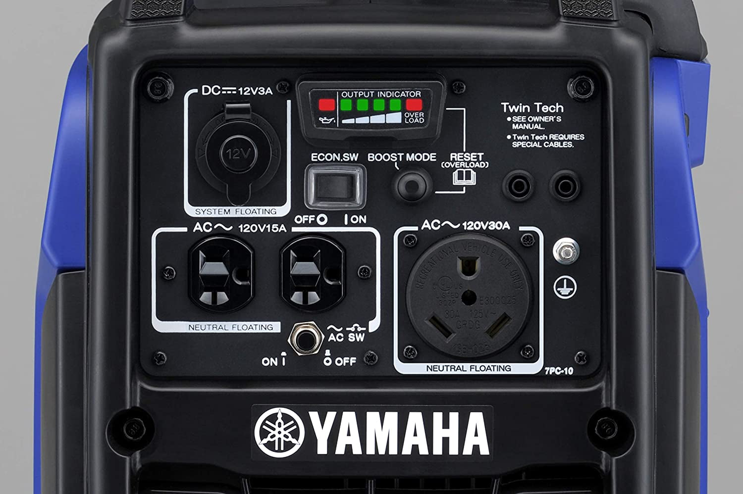 YAMAHA Ef2200Is Inverter Generator, 2200 Watts, Blue