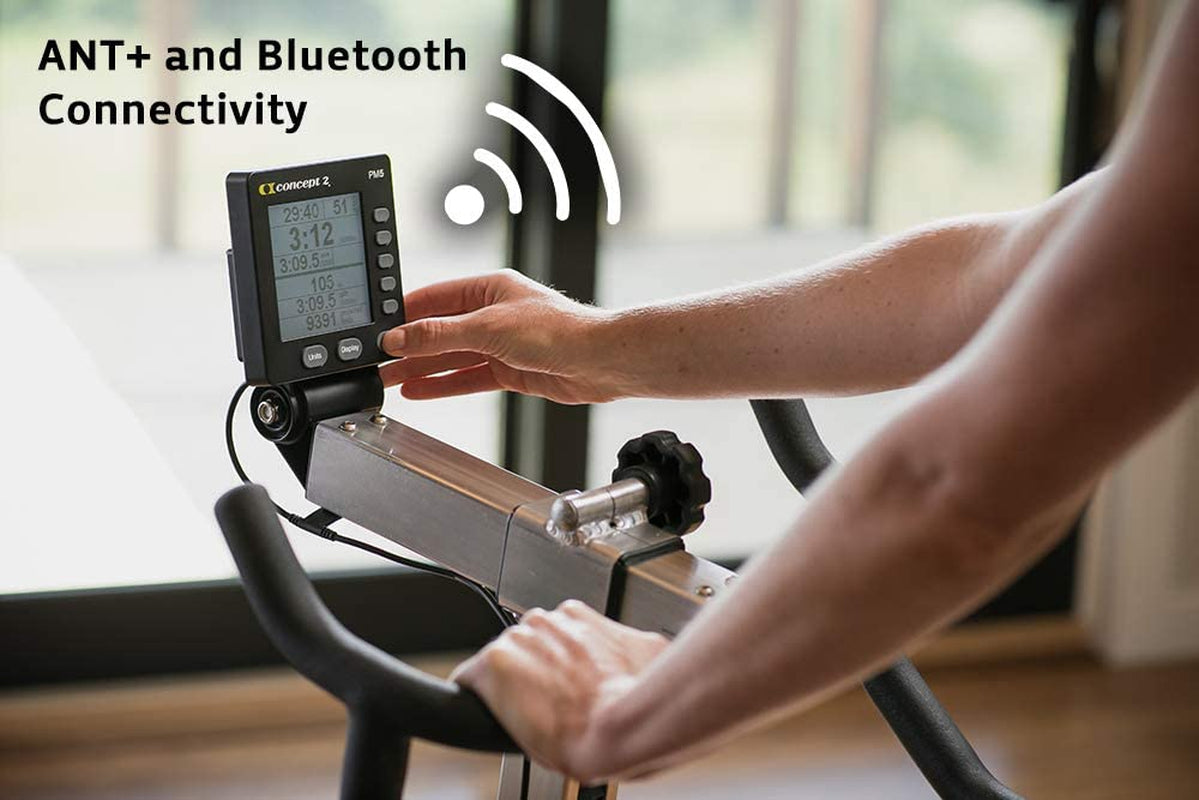 Concept2 Bikeerg Exercise Bike W/ Garmin Hrm-Dual