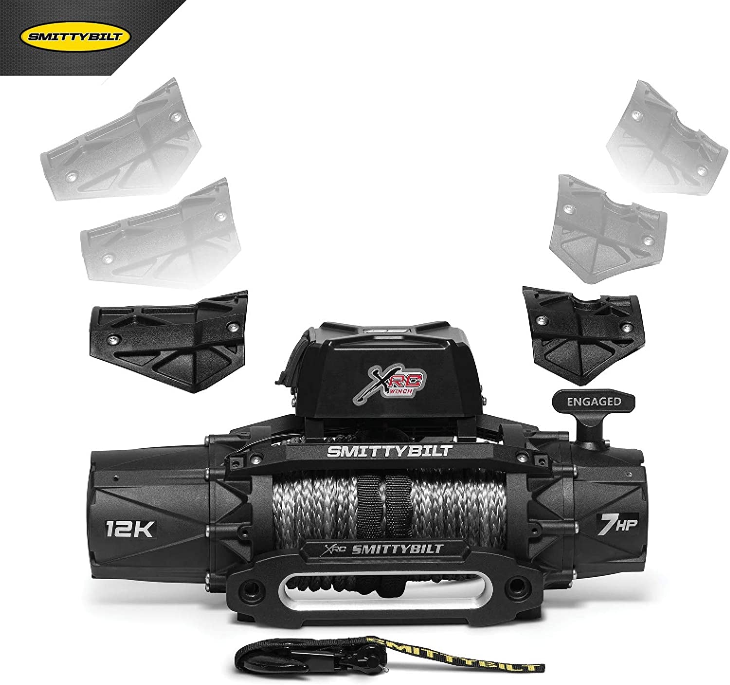 98612 XRC Gen3 12K Comp Series Winch with Synthetic Cable