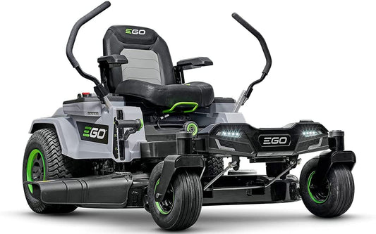 POWER+ZT4205S 42-Inch 56-Volt Lithium-Ion Cordless Z6 Zero Turn Riding Mower with (4) 10.0Ah Batteries and Charger Included