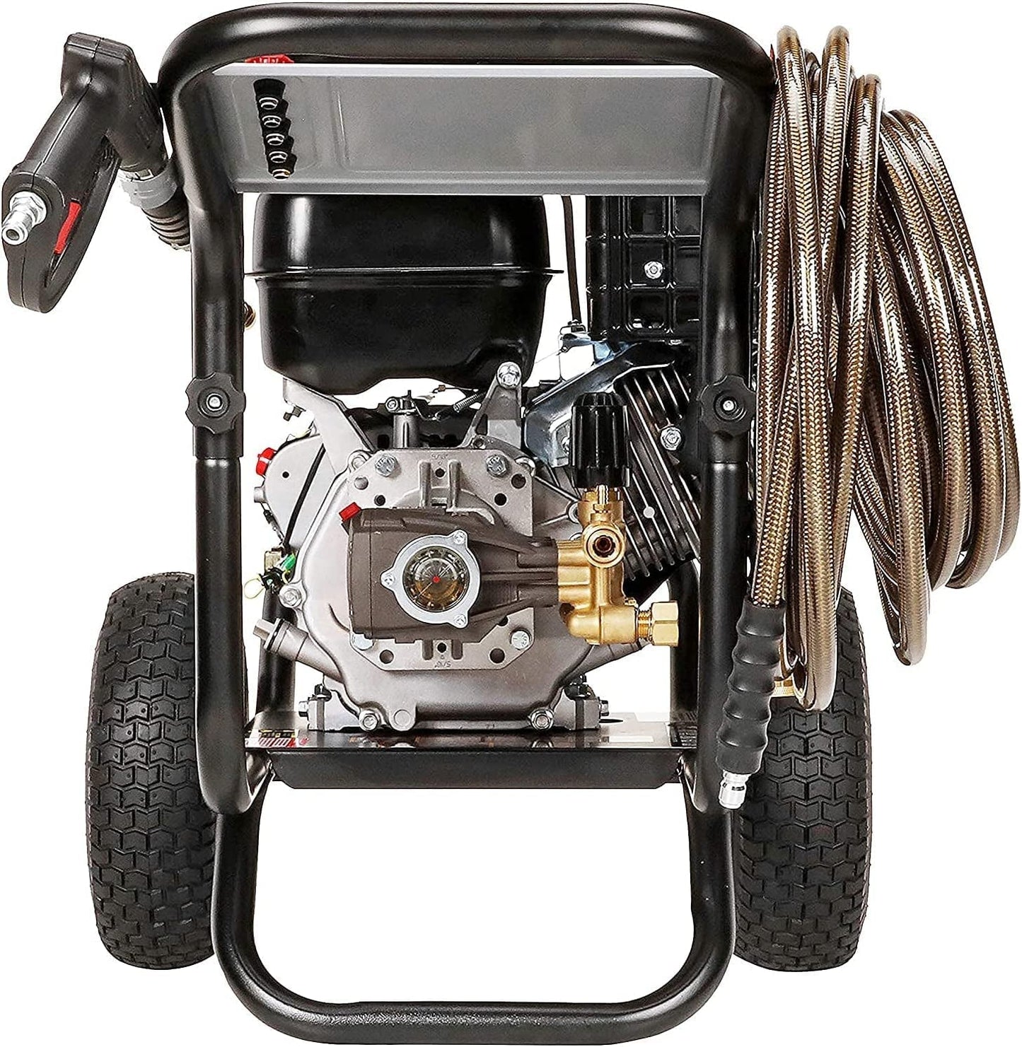 Cleaning PS60843 Powershot 4400 PSI Gas Pressure Washer, 4.0 GPM, CRX 420Cc Engine, Includes Spray Gun and Extension Wand, 5 QC Nozzle Tips, 3/8-Inch X 50-Foot Monster Hose