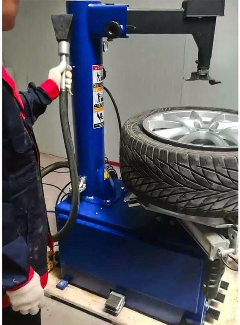 USA 1.5 HP Automaticw Tire Machine Tire Changer Wheel Balancers Machine Rim Balan CER Combo 960 680 Rim Clamping 12"-24" W/Auxiliary Arm and Air Bead Blaster Function / 12 Month Warranty