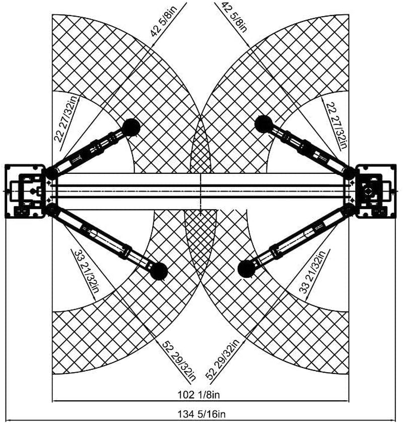 Apluslift AP-10SR 10,000 LB 2-Post Single Release over Head Heavy Duty Car Lift Industry Leading 3 Year Parts Warranty