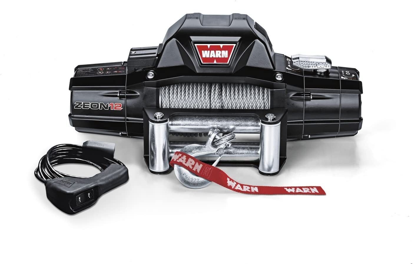 89120 ZEON 12 Winch with Wire Rope - 12000 Lb. Capacity