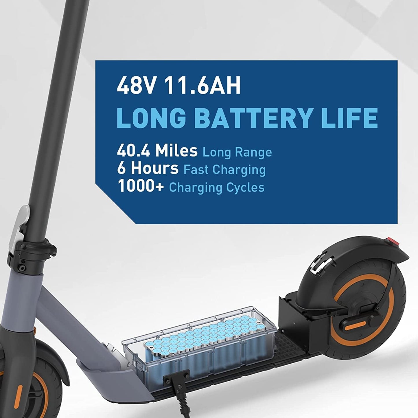 Hiboy S2 Pro/S2 MAX Electric Scooter, 500W Motor, 10" Tires, 25/40.4 Miles Range, 19 Mph Folding Commuter Electric Scooter for Adults (Optional Seat)